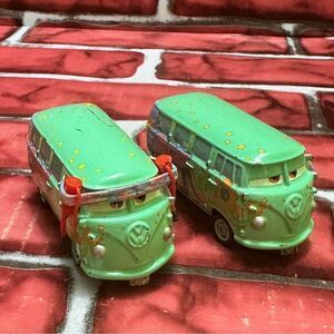 Disney Pixar cars Filmore hippie van set